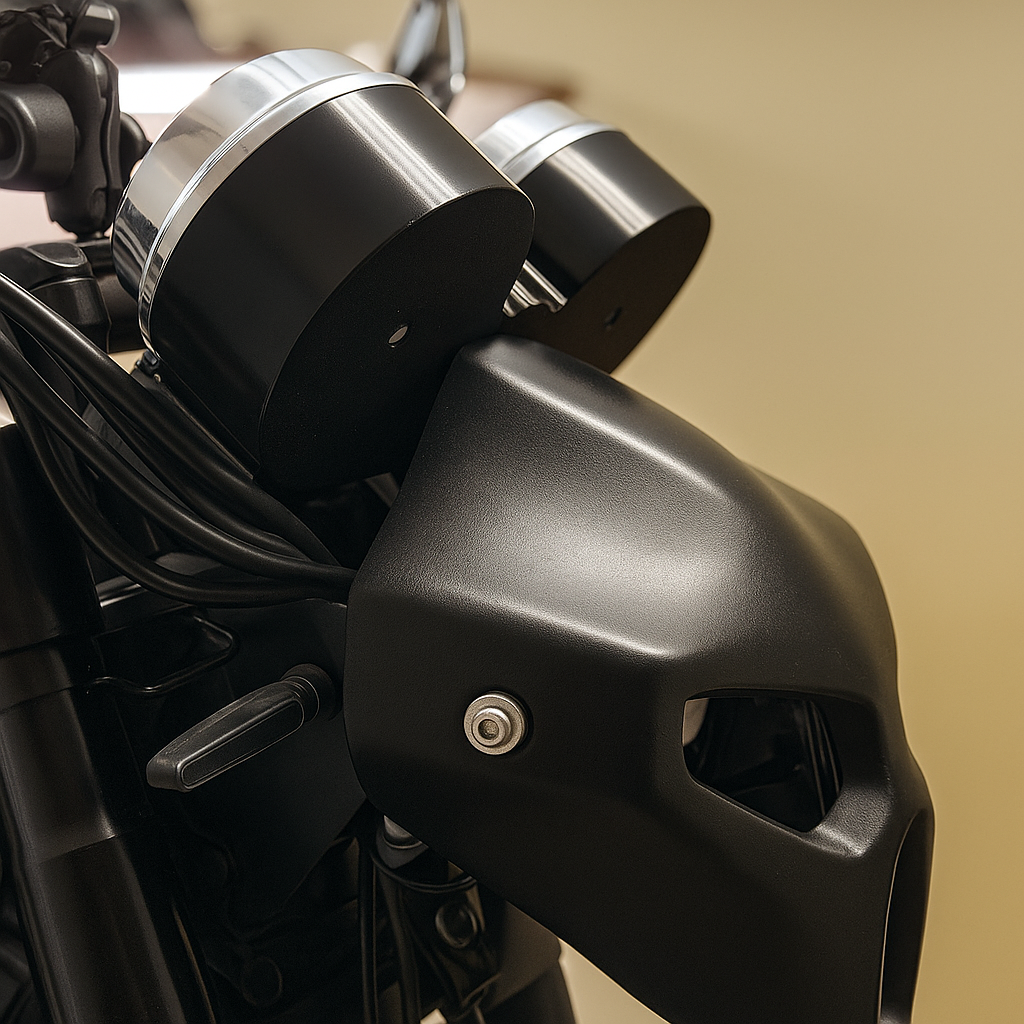 Yamaha XJR 1300 custom backpanel instrument cluster